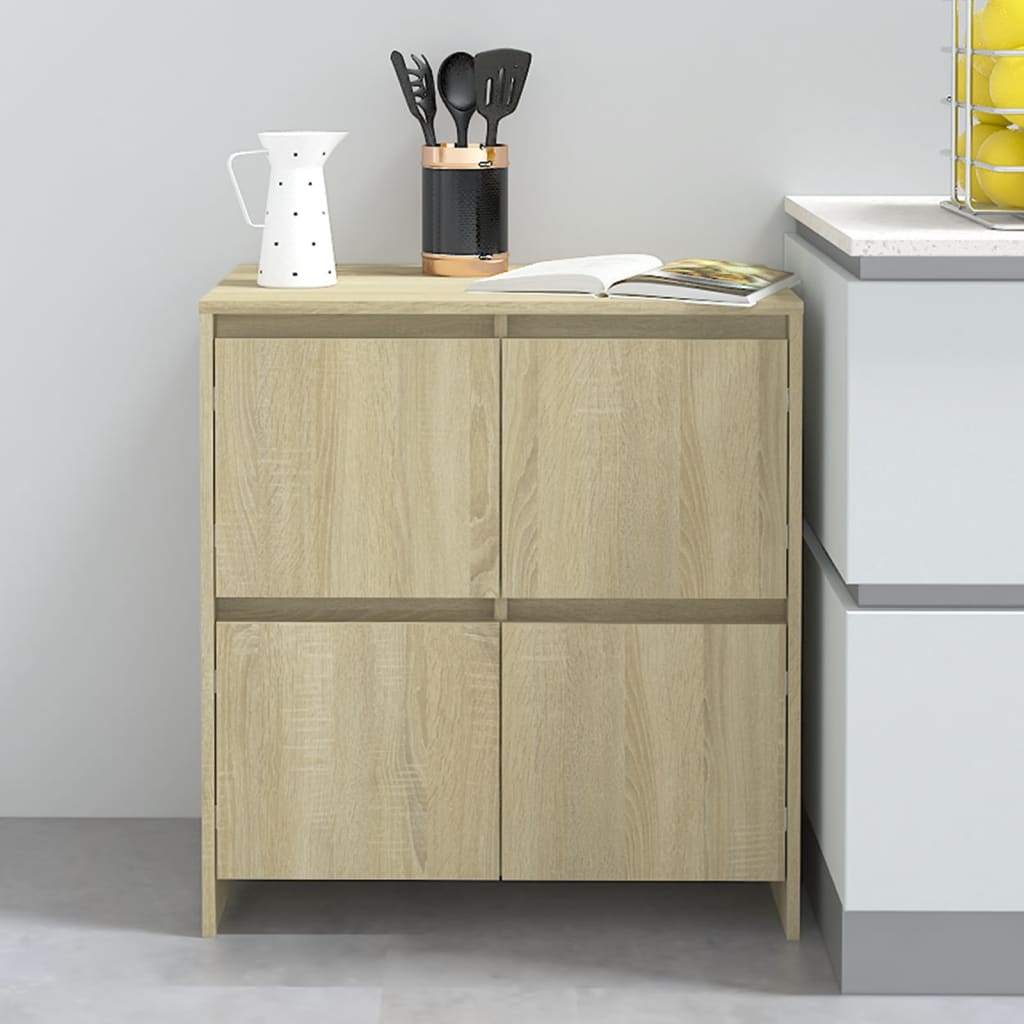 Side cabinet, Sonoma oak, 70x41x75 cm, engineered wood
