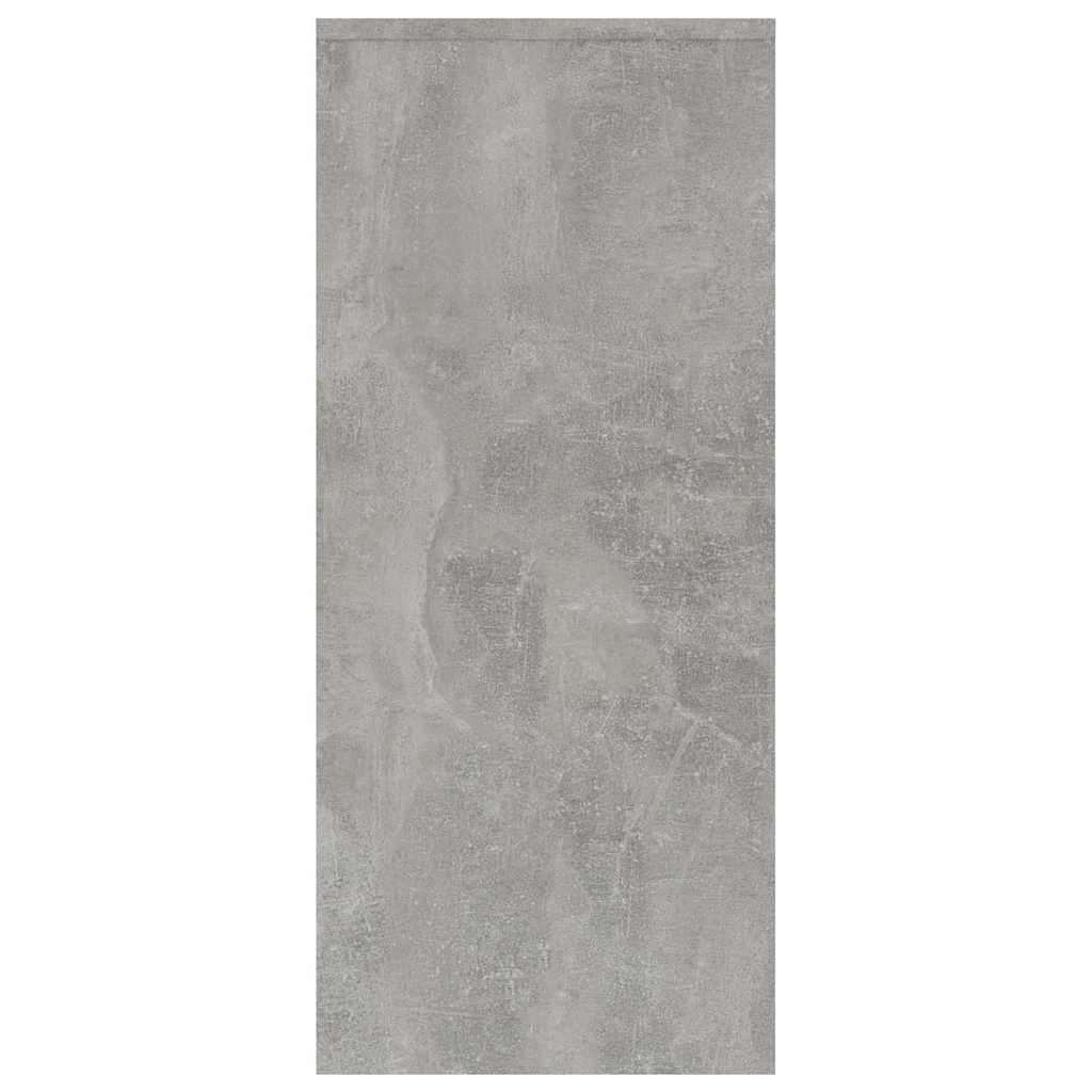 Šoninė spintelė, betono pilka, 102x33x75cm, apdirbta mediena