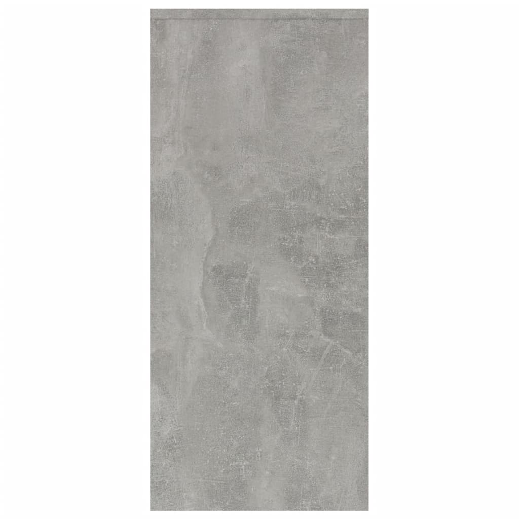 Šoninė spintelė, betono pilka, 102x33x75cm, apdirbta mediena