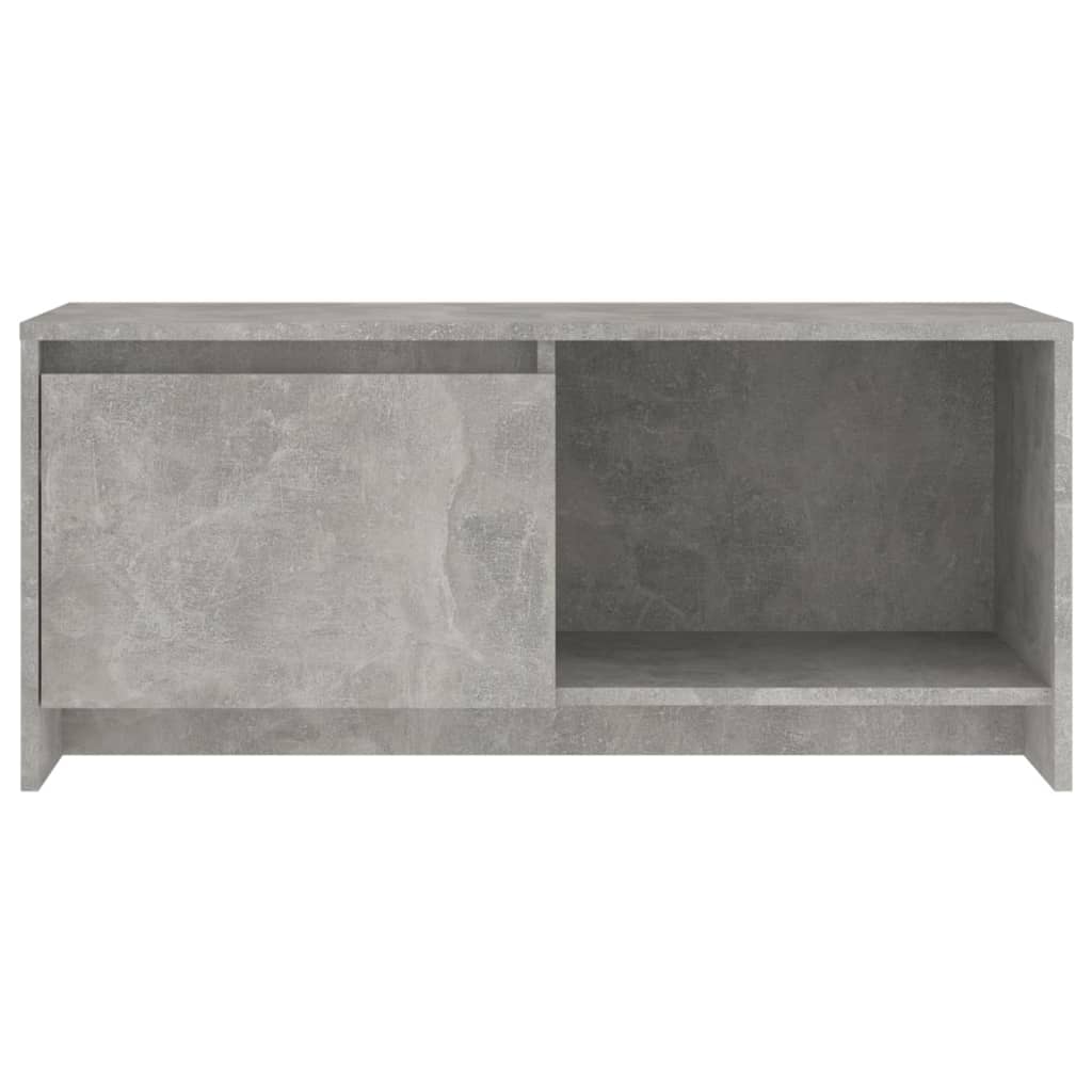 Televizoriaus spintelė, betono, 90x35x40cm, apdirbta mediena