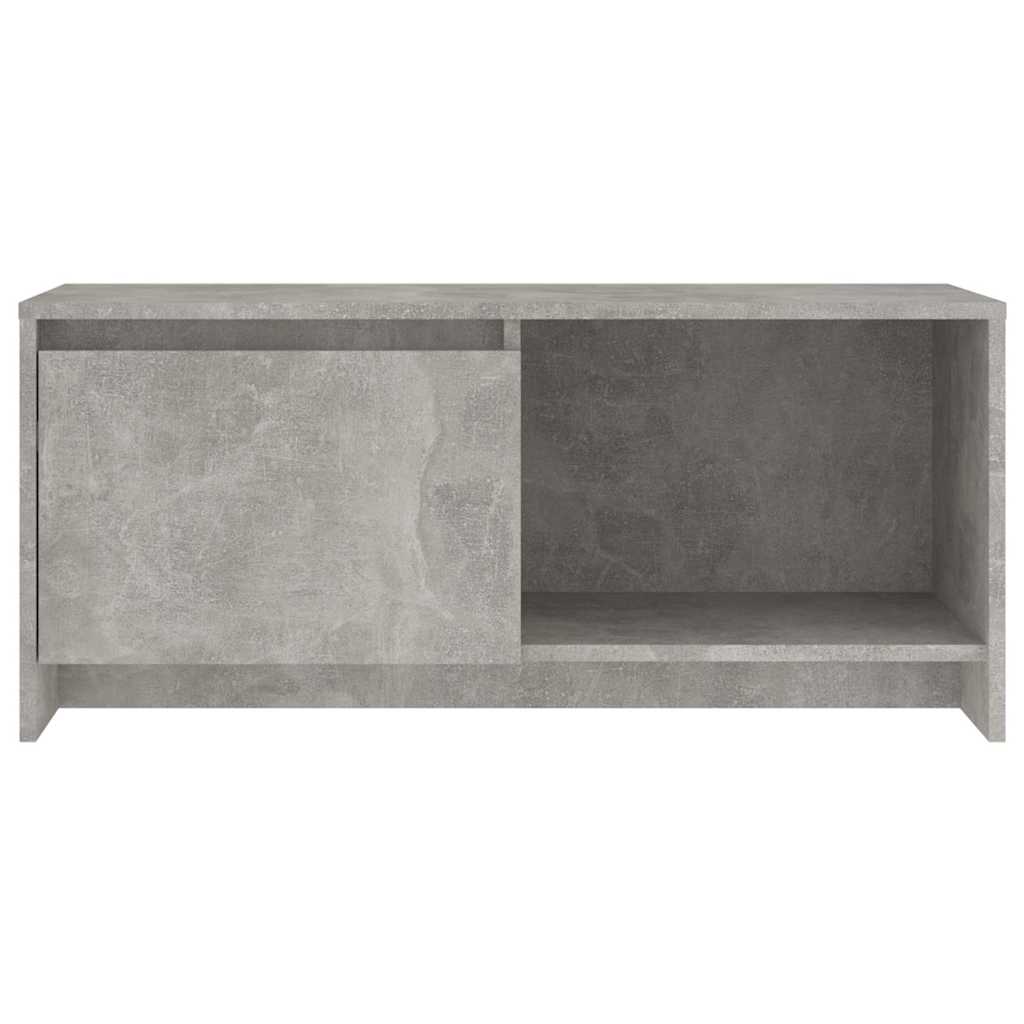 Televizora skapītis, betona, 90x35x40cm, apstrādāta koksne