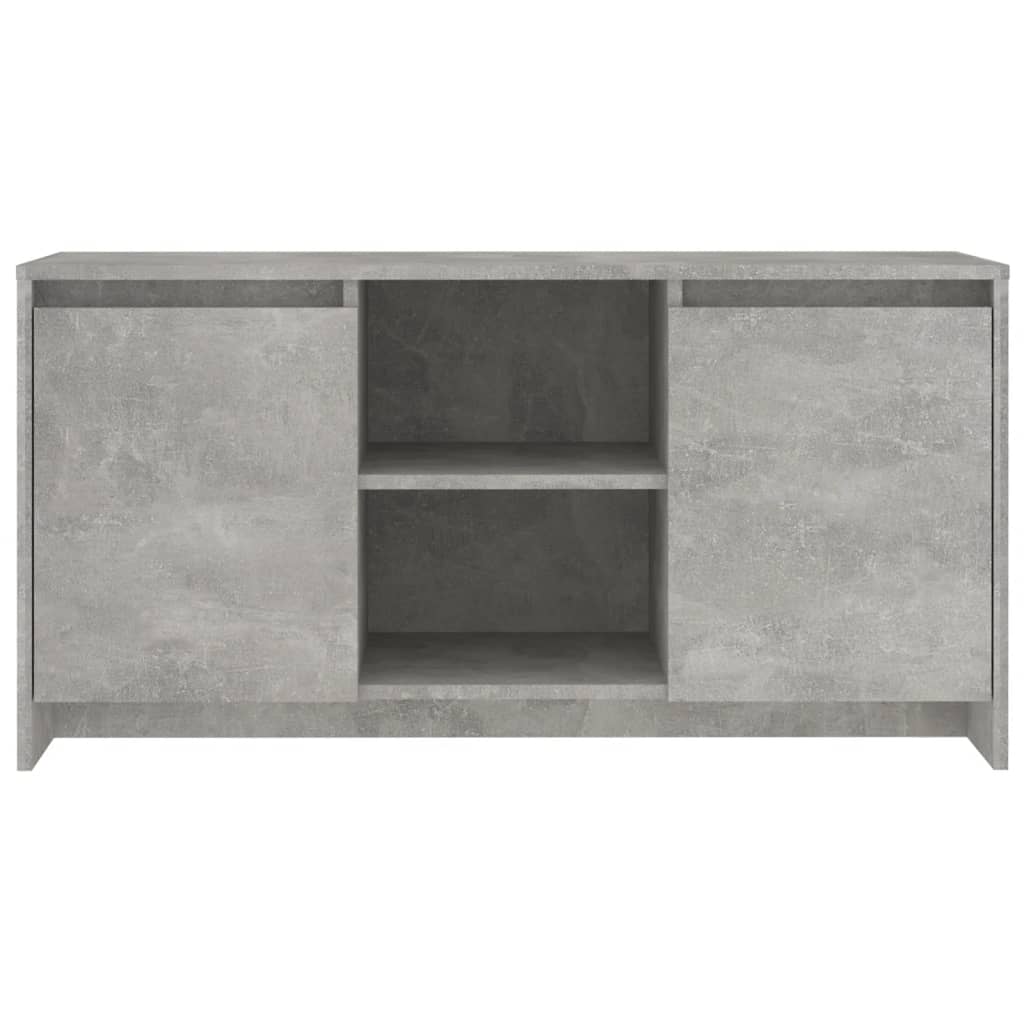 Televizoriaus spintelė, betono, 102x37,5x52,5cm, mediena