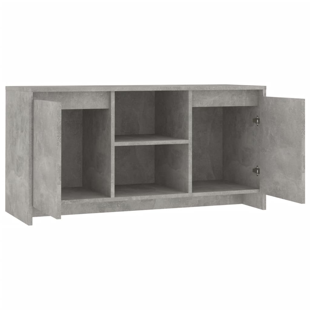Televizoriaus spintelė, betono, 102x37,5x52,5cm, mediena