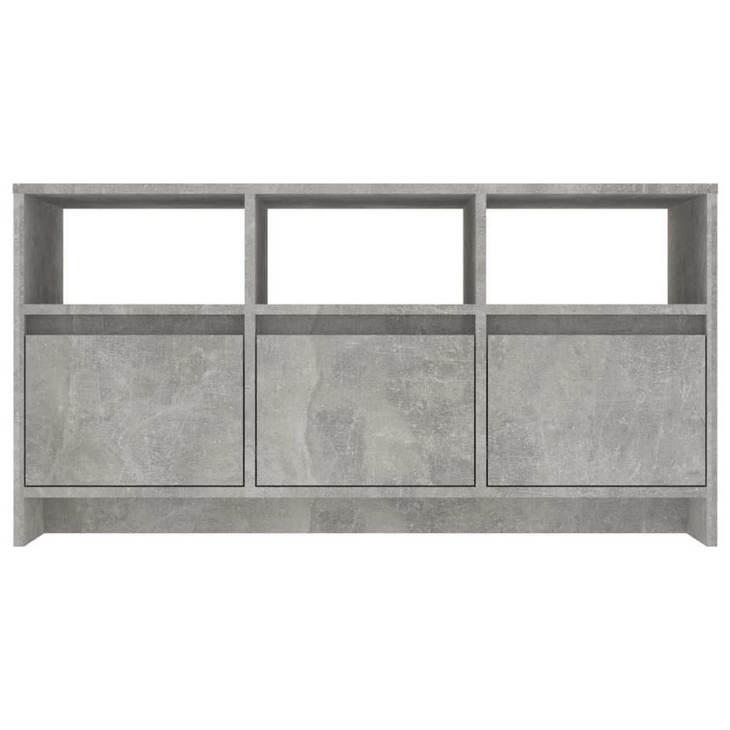 Televizoriaus spintelė, betono, 102x37,5x52,5cm, mediena