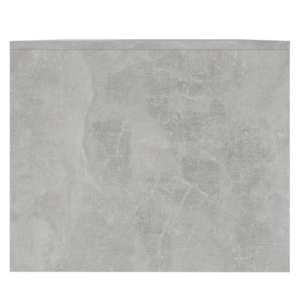 Kavos staliukas, betono pilkas, 90x50x41,5cm, apdirbta mediena