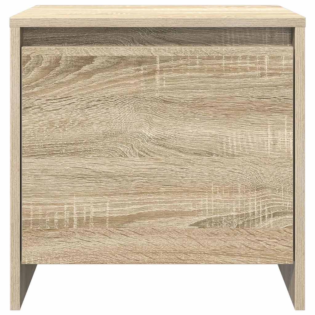 Nightstand, Sonoma oak, 45x34x44.5cm, engineered wood