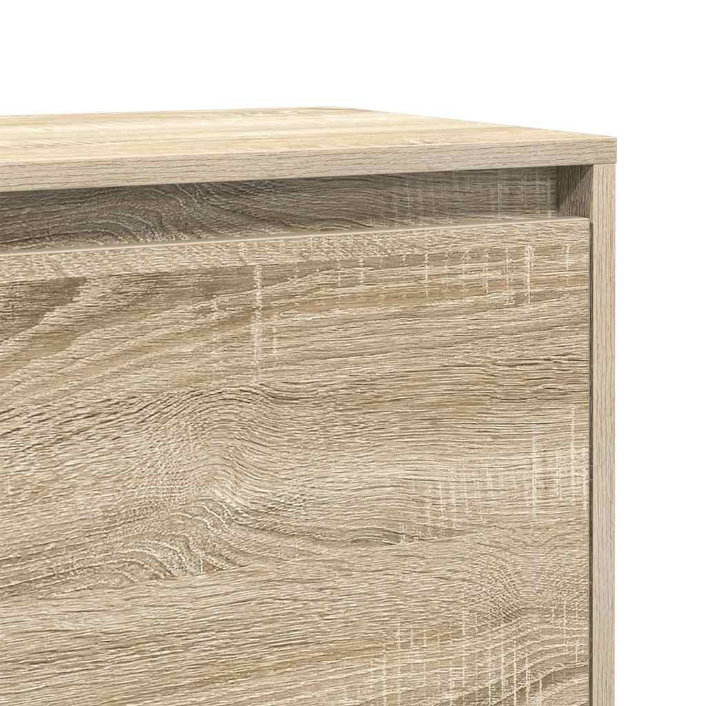 Nightstand, Sonoma oak, 45x34x44.5cm, engineered wood