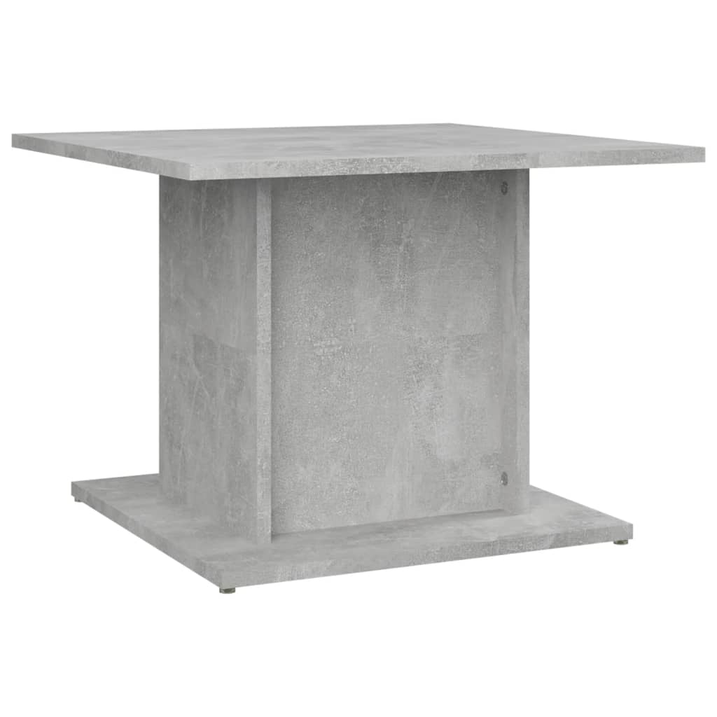Kavos staliukas, betono, 55,5x55,5x40cm, apdirbta mediena