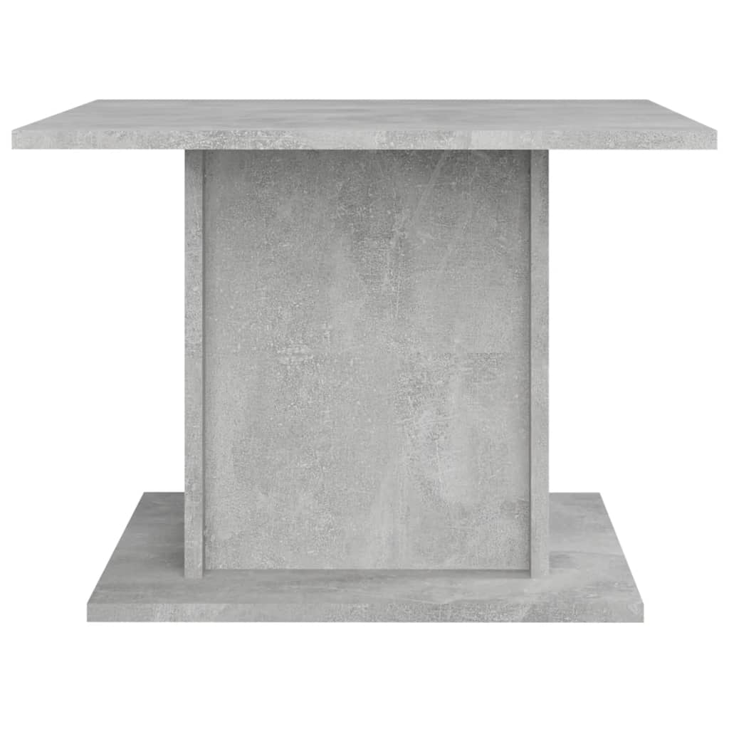 Kavos staliukas, betono, 55,5x55,5x40cm, apdirbta mediena