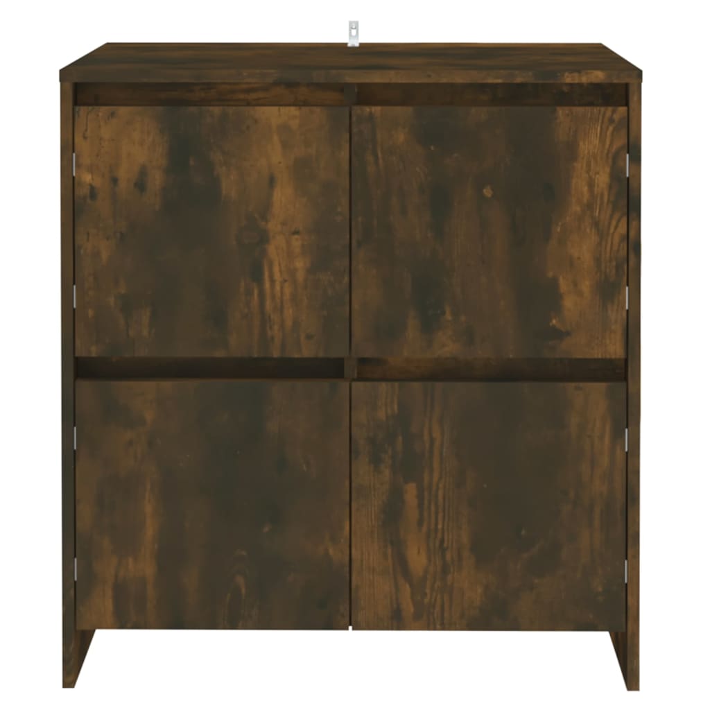 Sideboard, smoked oak, 70x41x75cm, engineered wood