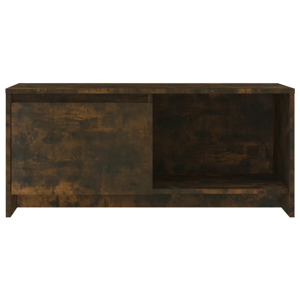 Televizoriaus spintelė, dūminio ąžuolo, 90x35x40cm, mediena