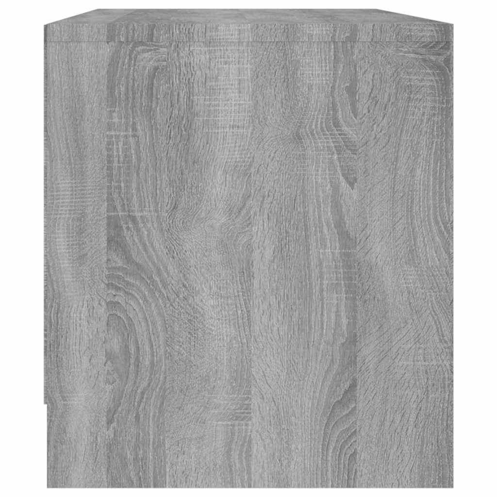 TV skapītis, pelēka ozolkoka krāsa, 90x35x40cm, MDF