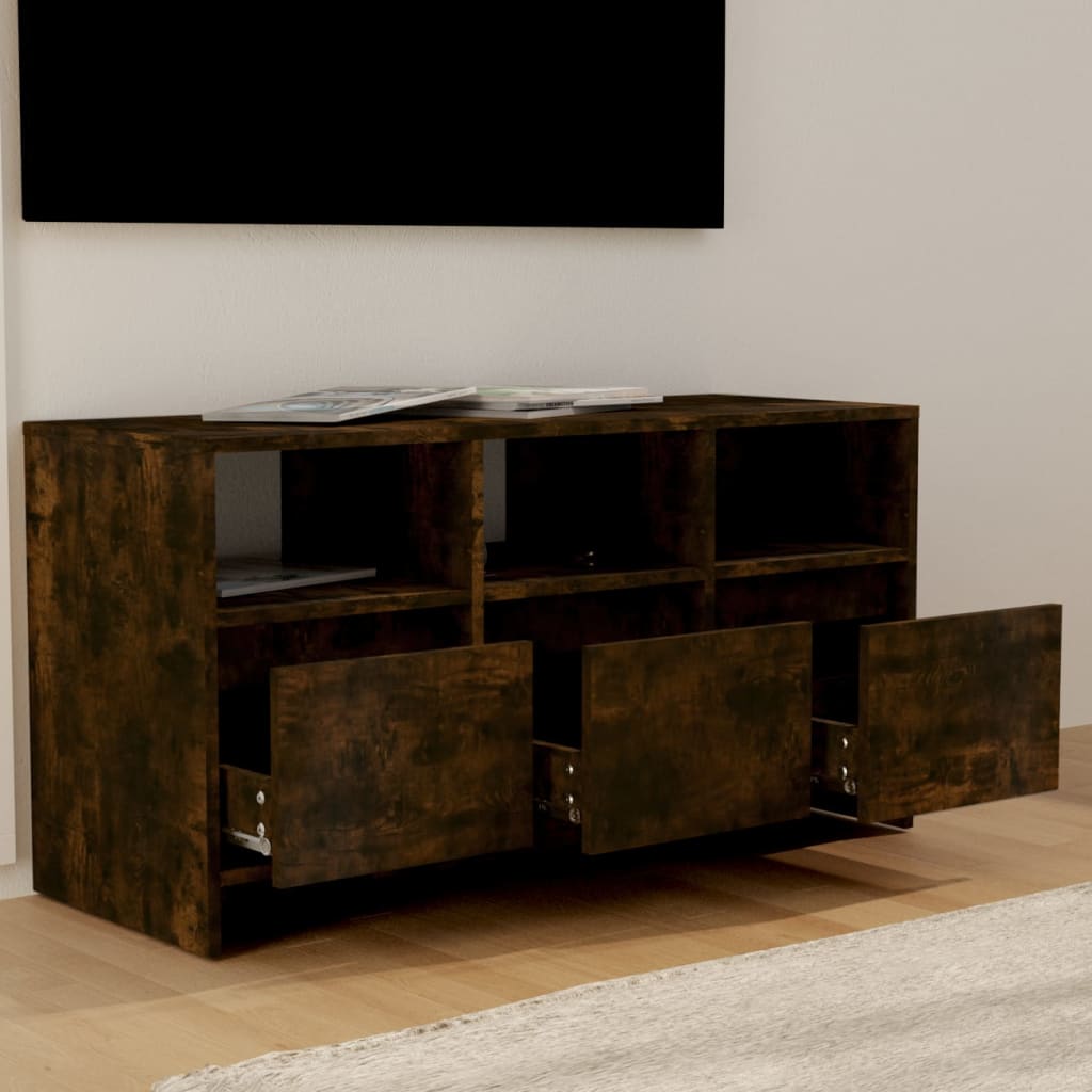 TV skapītis, dūmu krāsas, 102x37,5x52,5cm, koks