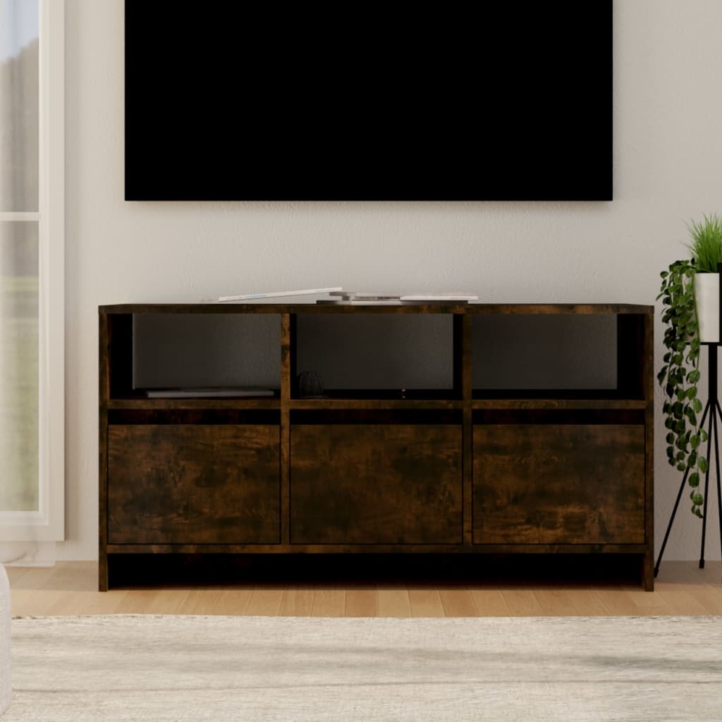 TV skapītis, dūmu krāsas, 102x37,5x52,5cm, koks