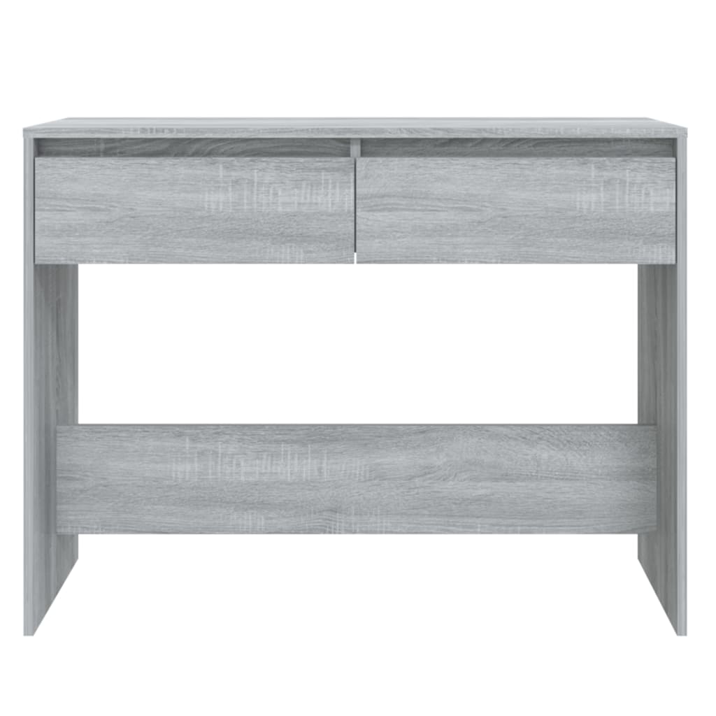 Konsolinis staliukas, pilkas ąžuolo, 100x35x76,5cm, mediena