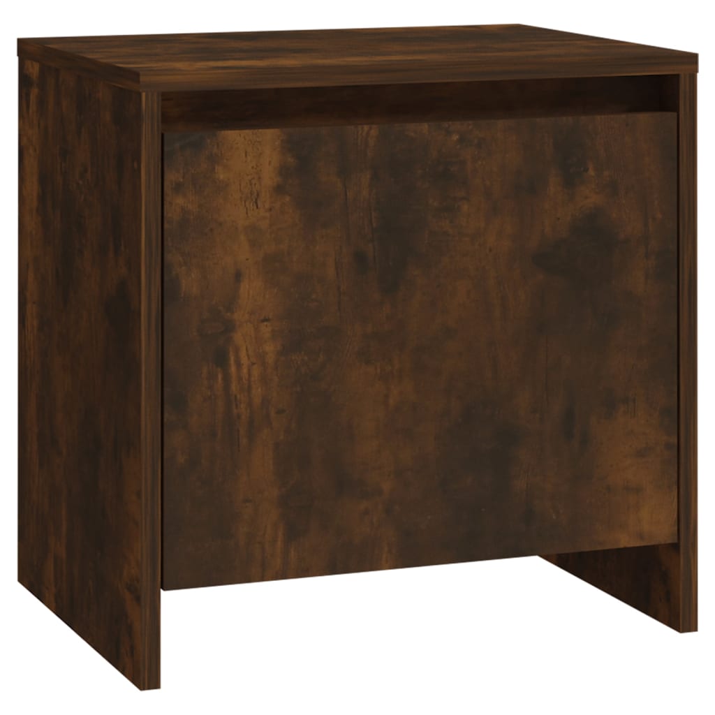 Bedside tables, 2 pcs., smoked oak, 45x34x44.5cm, MFC