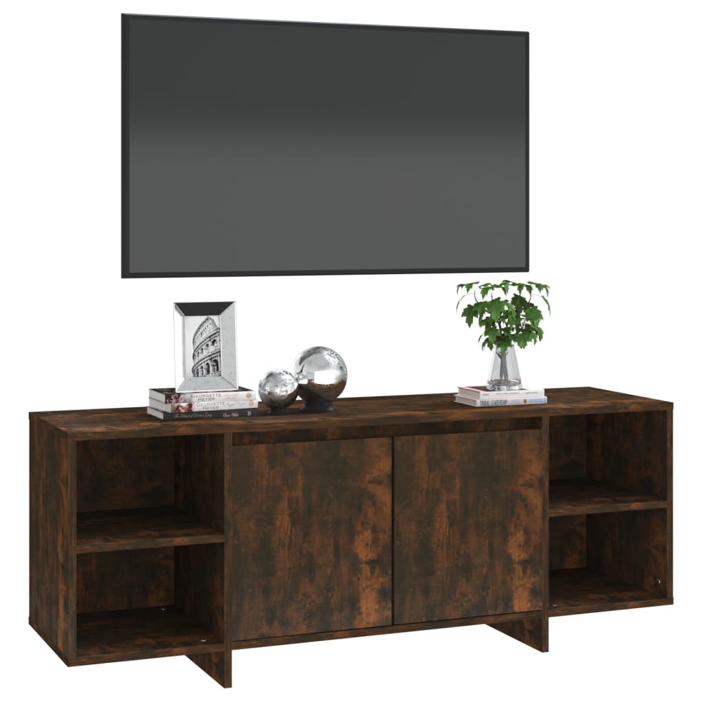 TV galdiņš, dūmu ozols, 130x35x50cm, MDF