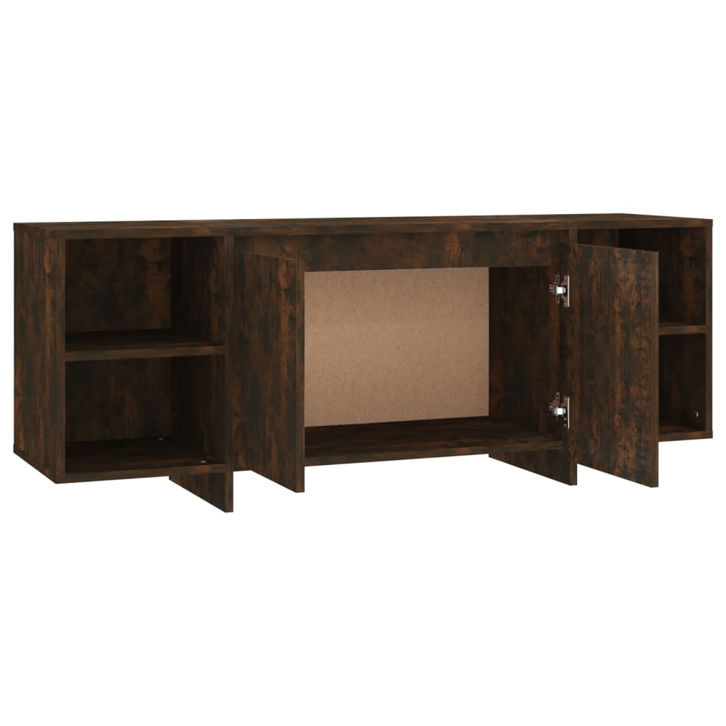 TV galdiņš, dūmu ozols, 130x35x50cm, MDF
