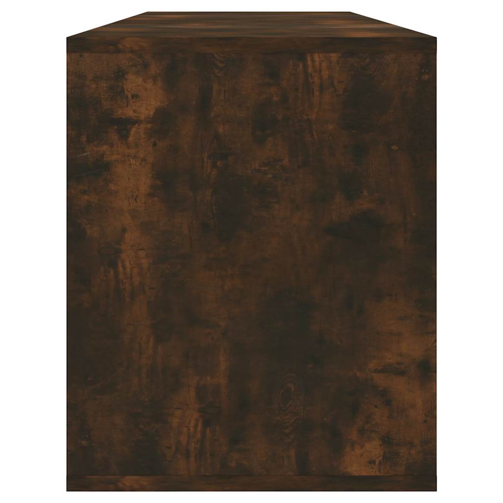 TV cabinet, smoked oak, 130x35x50cm, MFC
