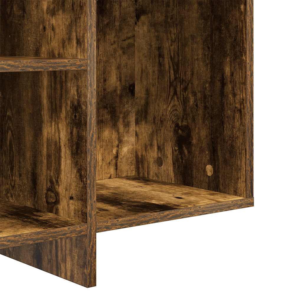 Šoninė spintelė, dūminio ąžuolo, 120x30x75cm, apdirbta mediena