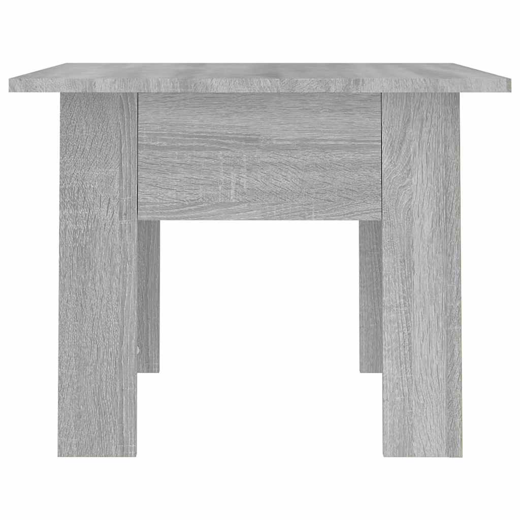 Coffee table, grey oak, 55x55x42cm, MDF