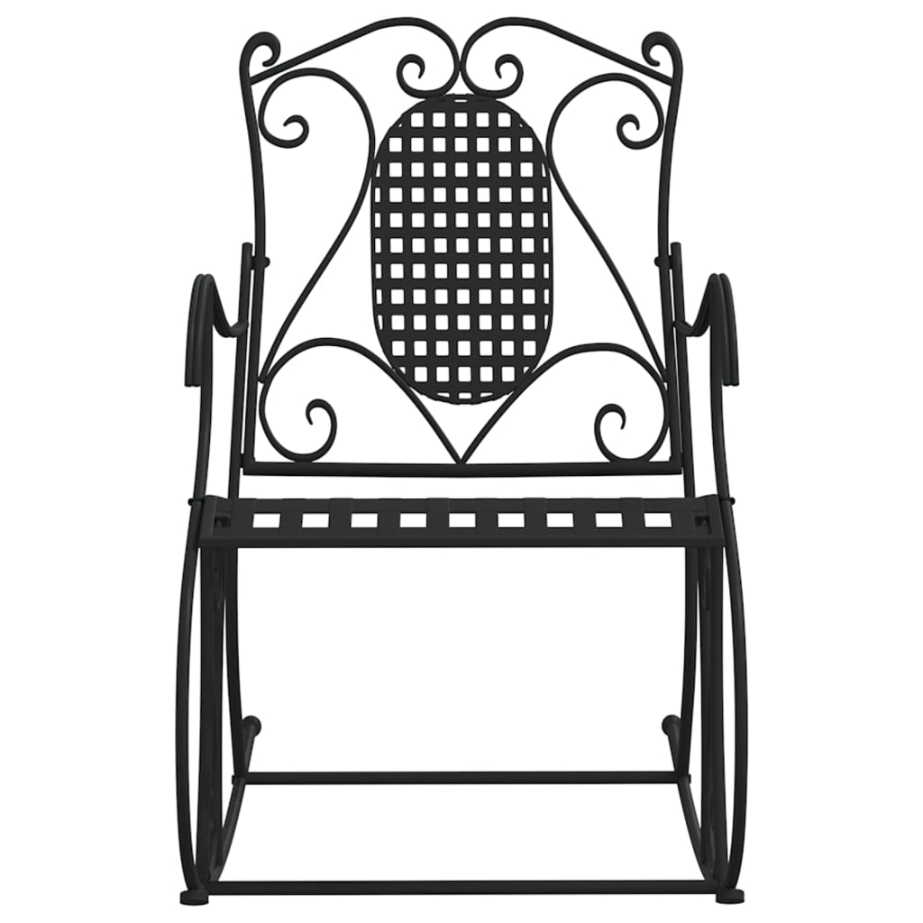 Swing bench, black, 84cm, steel