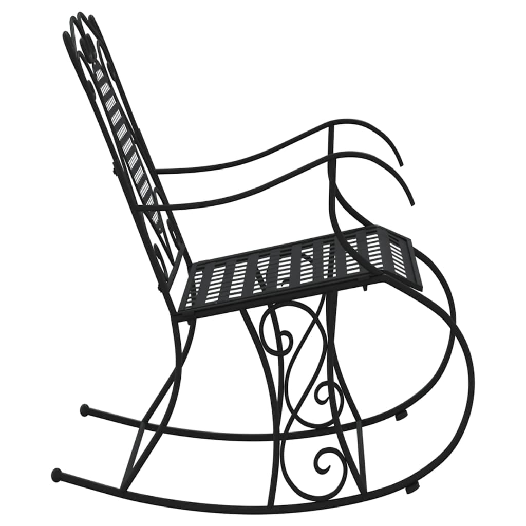 Swing bench, black, 84cm, steel