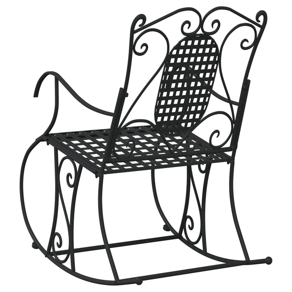 Swing bench, black, 84cm, steel