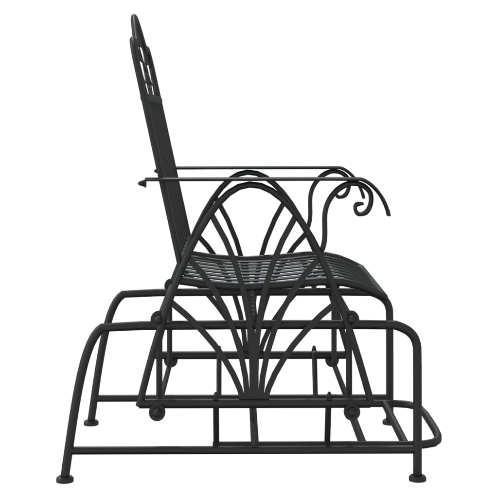 Šūpoles, melnas, 61cm, tērauds