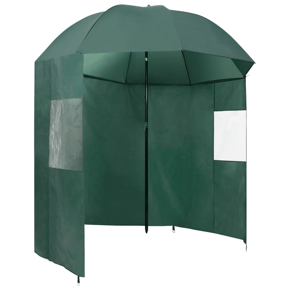 Fishing umbrella, 220x193cm, green