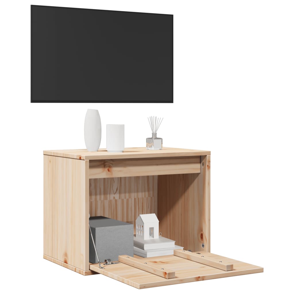 Wall cabinet, 45x30x35cm, solid pine wood