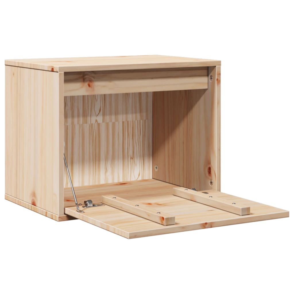 Wall cabinet, 45x30x35cm, solid pine wood