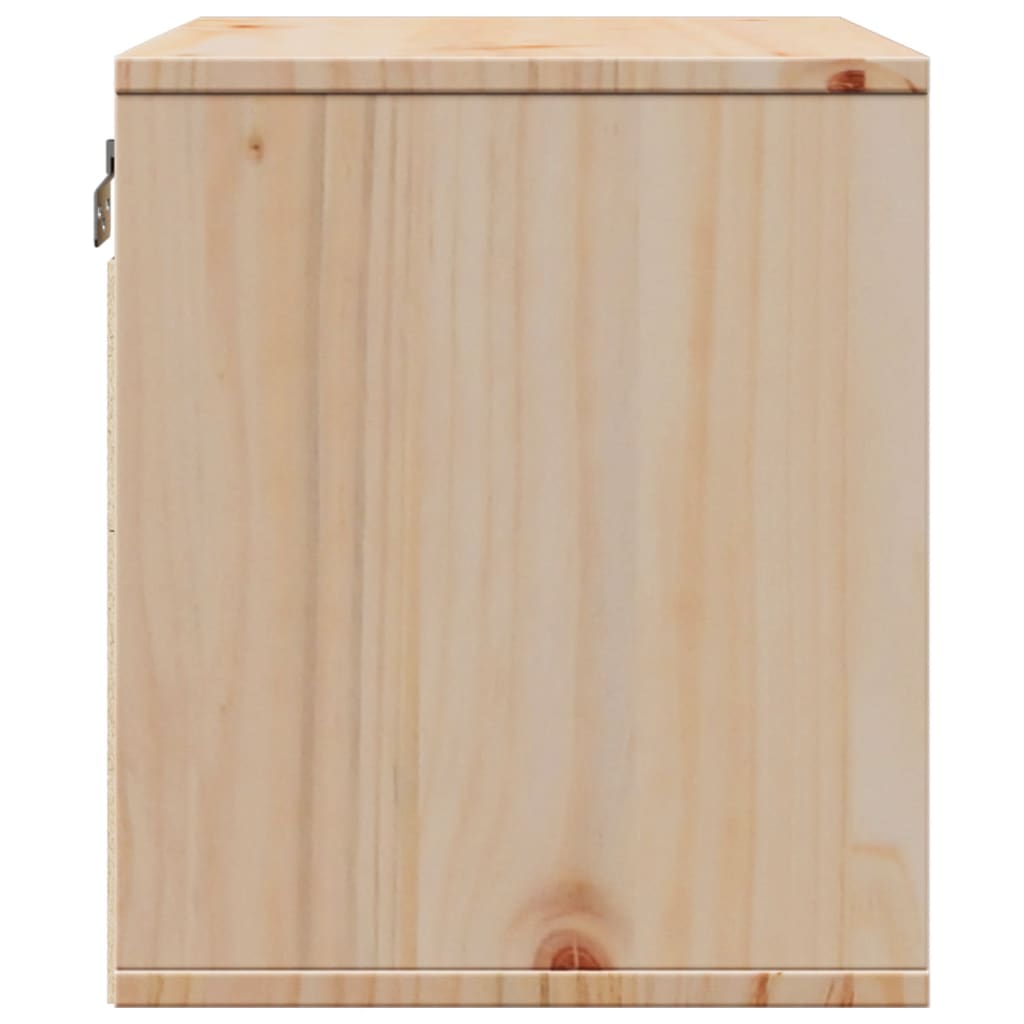 Wall cabinet, 45x30x35cm, solid pine wood