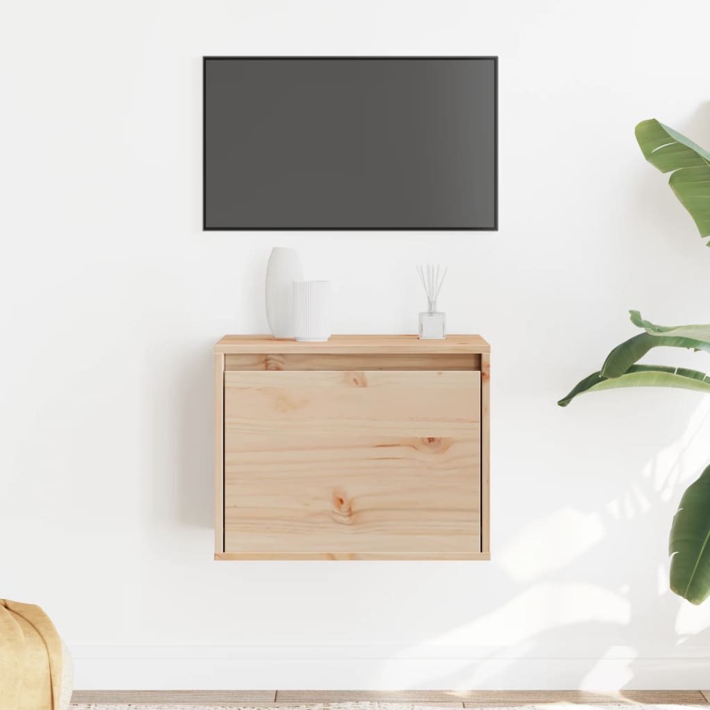 Wall cabinet, 45x30x35cm, solid pine wood