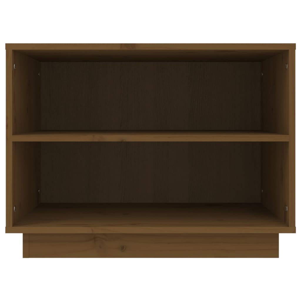 Shoe cabinet, honey brown, 60x34x45cm, solid pine