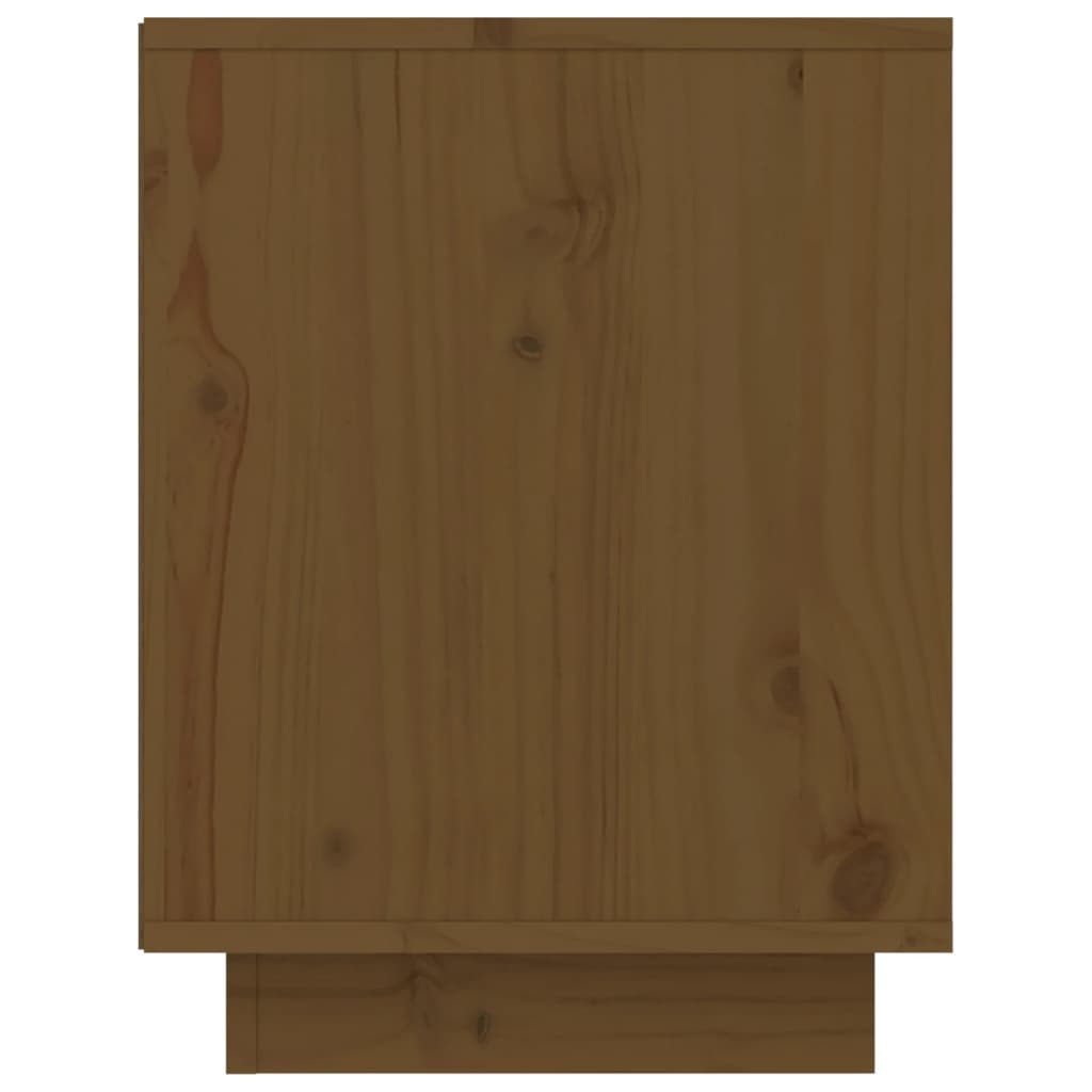 Shoe cabinet, honey brown, 60x34x45cm, solid pine