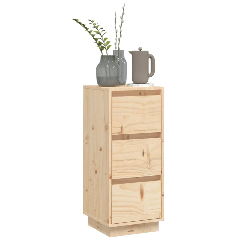 Side cabinet, 32x34x75cm, solid pine