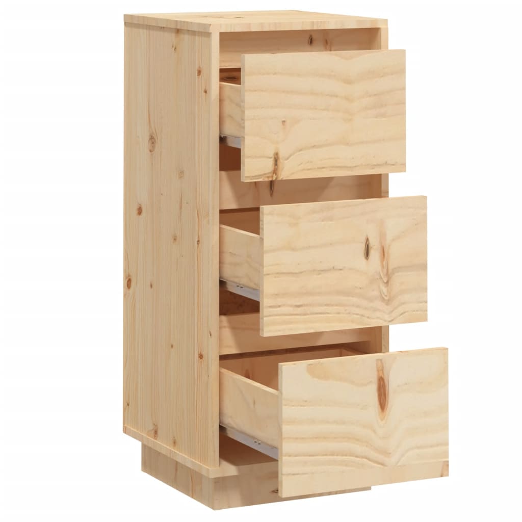 Side cabinet, 32x34x75cm, solid pine