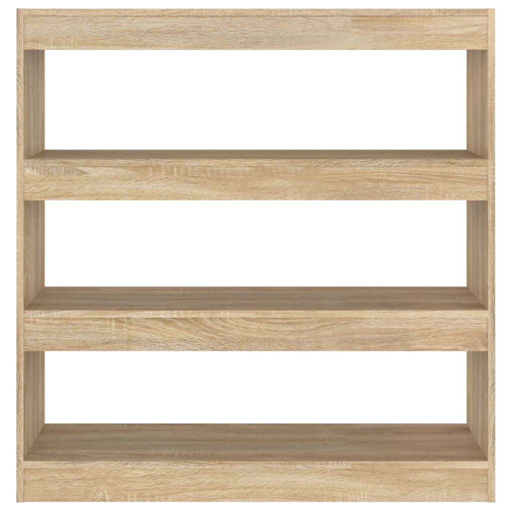 Grāmatu plaukts/istabas nodalījums, ozolkoks, 100x30x103cm