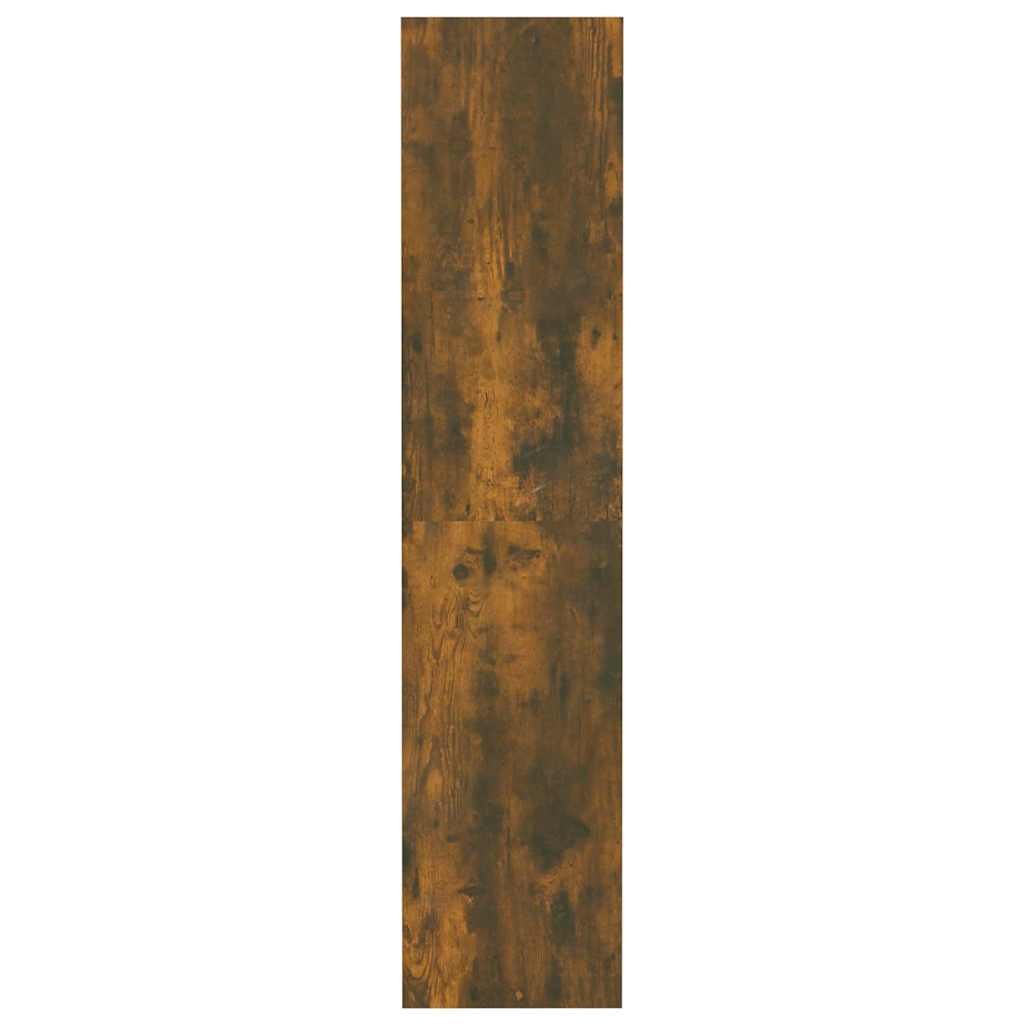 Spintelė knygoms/pertvara, dūminė ąžuolo, 80x30x135cm, mediena