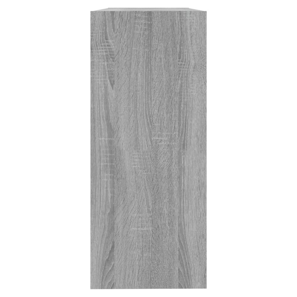 Spintelė knygoms/kambario pertvara, pilka, 100x30x72cm
