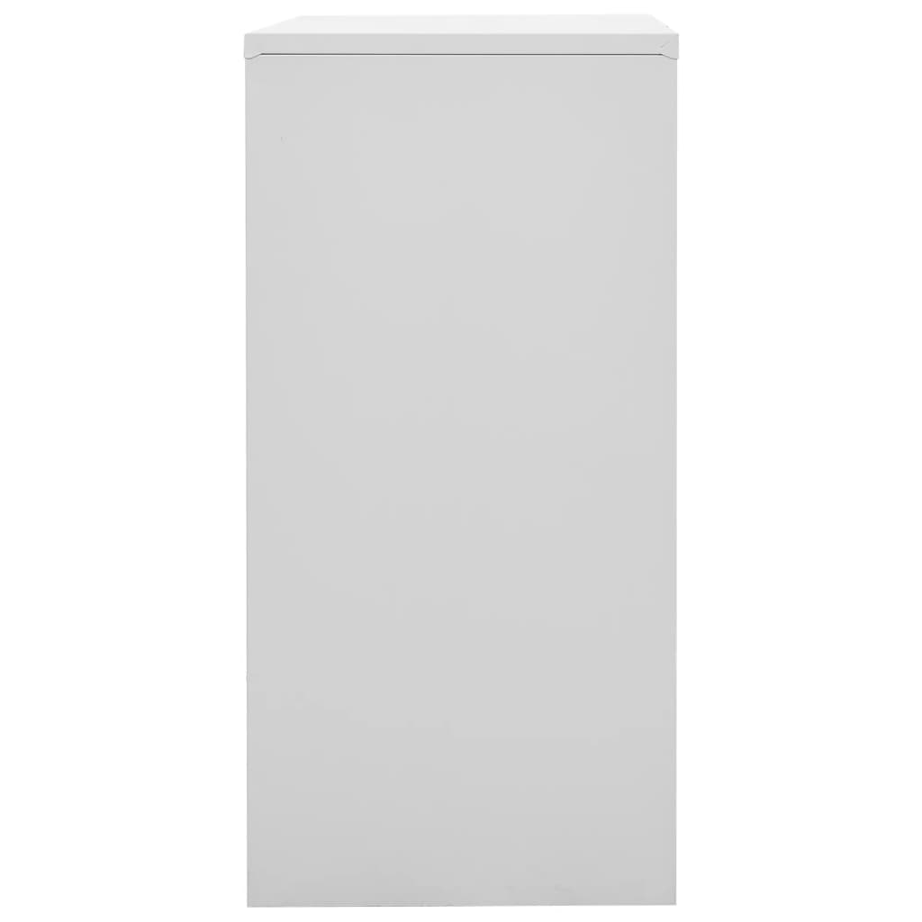 Cabinets, 5 pcs., gray/green, 90x45x92.5cm, steel