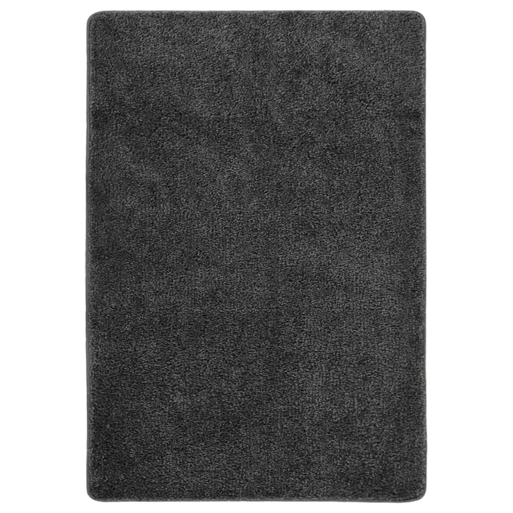 Shaggy rug, dark grey, 120x170cm, non-slip