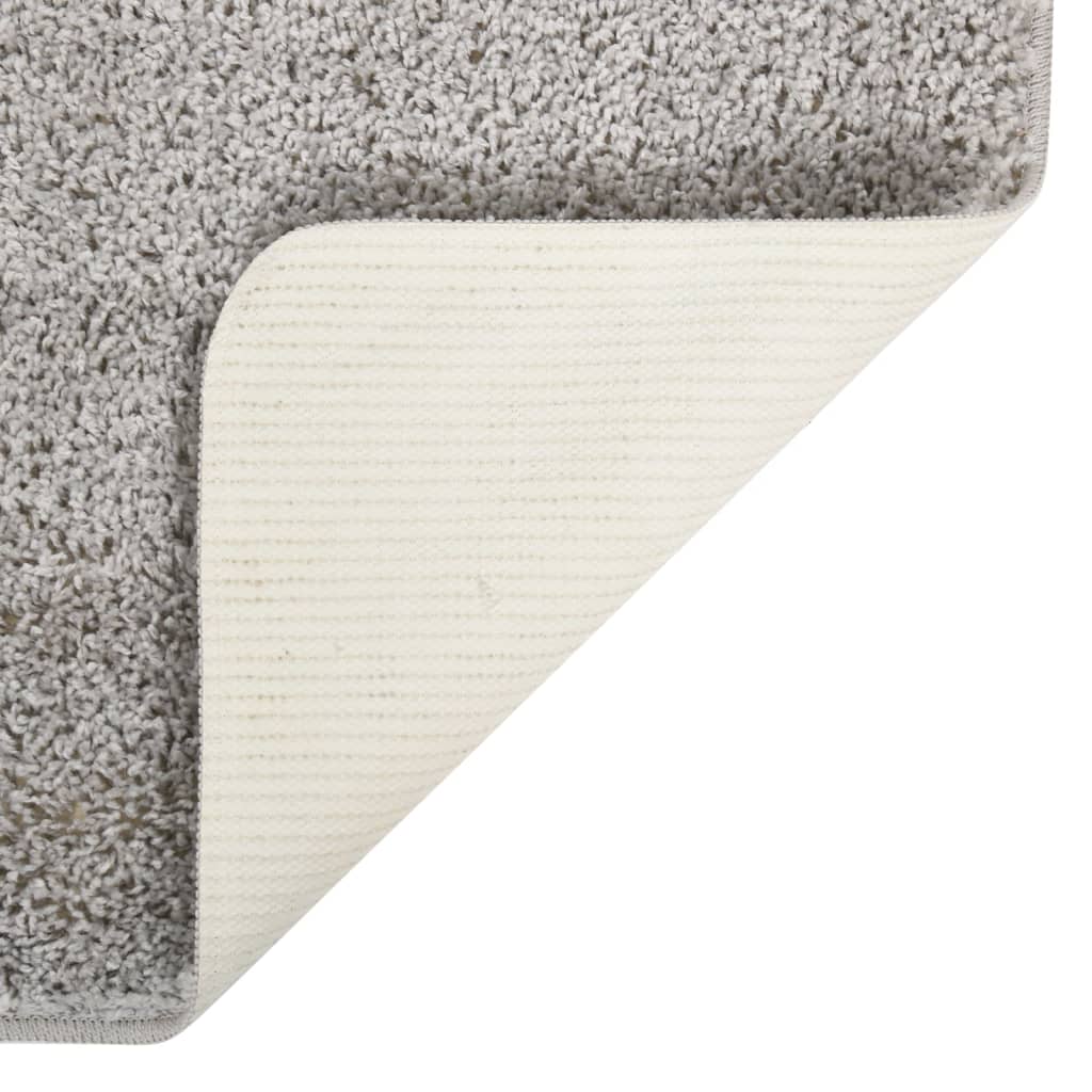 Shaggy rug, light grey, 120x170cm, non-slip