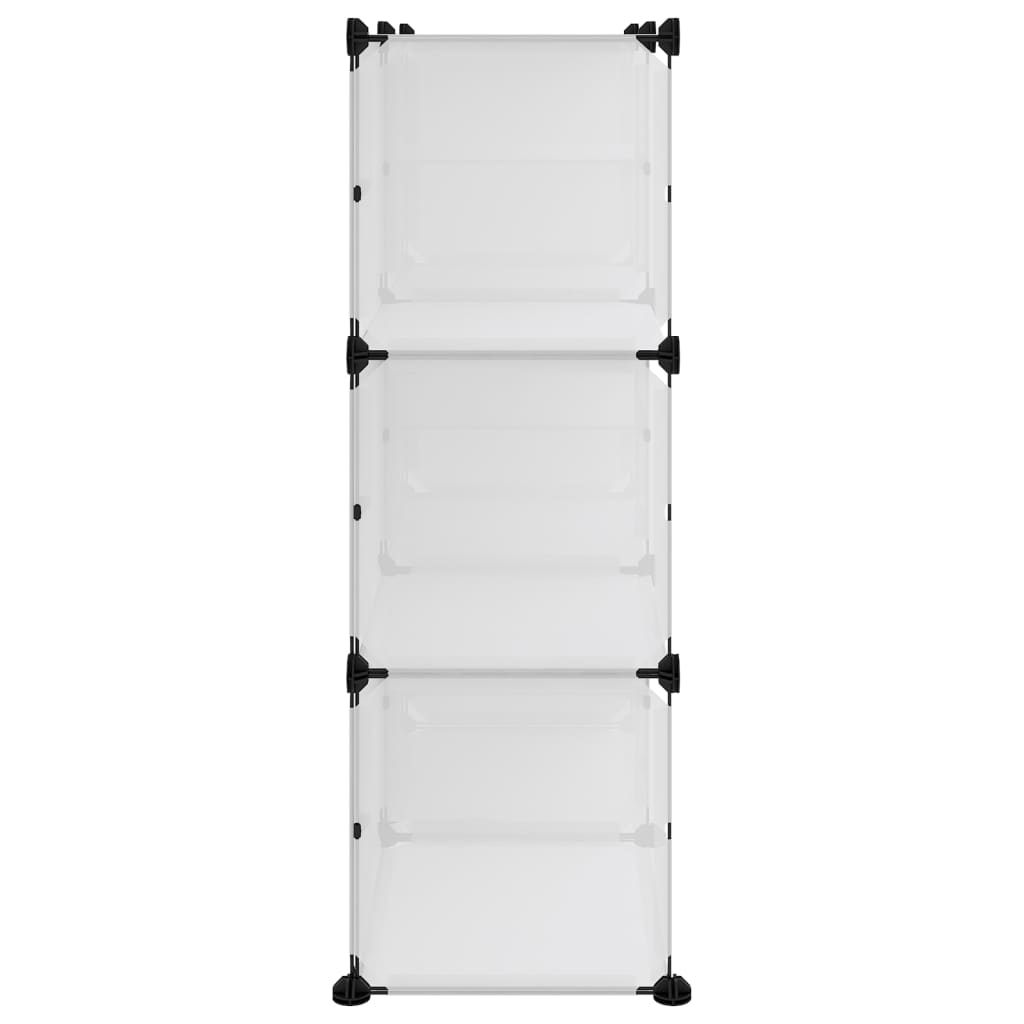 Apavu plaukts, caurspīdīgs, 84x31,5x93cm, PP