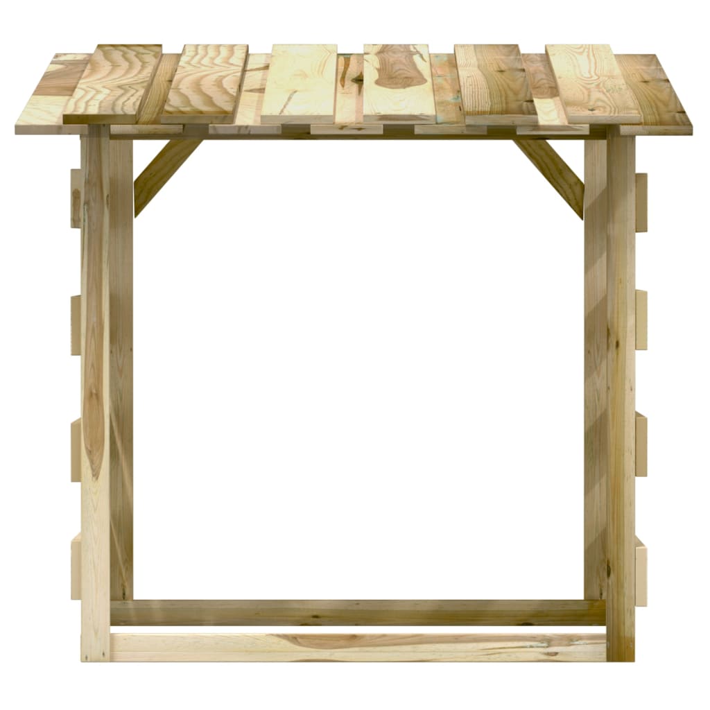 Pergolas ar nojumēm, 6 gab., 100x90x100 cm, impregnēta priede