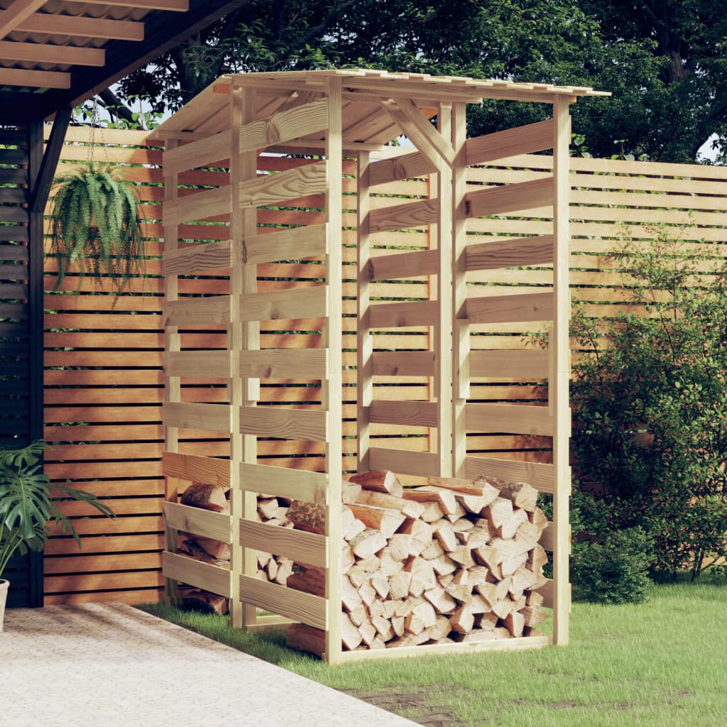 Pergolas with roofs, 2 pcs, 100x90x200cm, impregnated pine