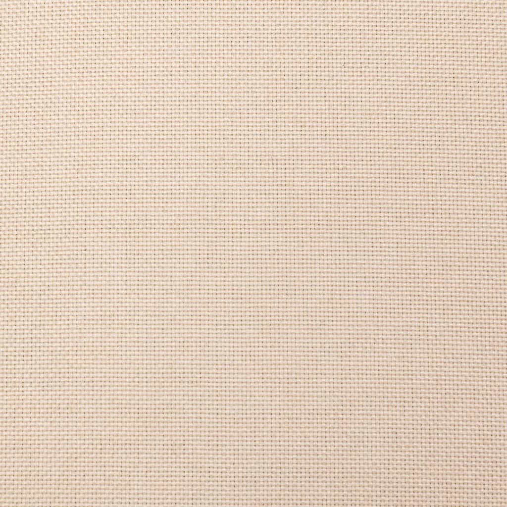 Atlošiamas krėslas, kreminės spalvos, audinys