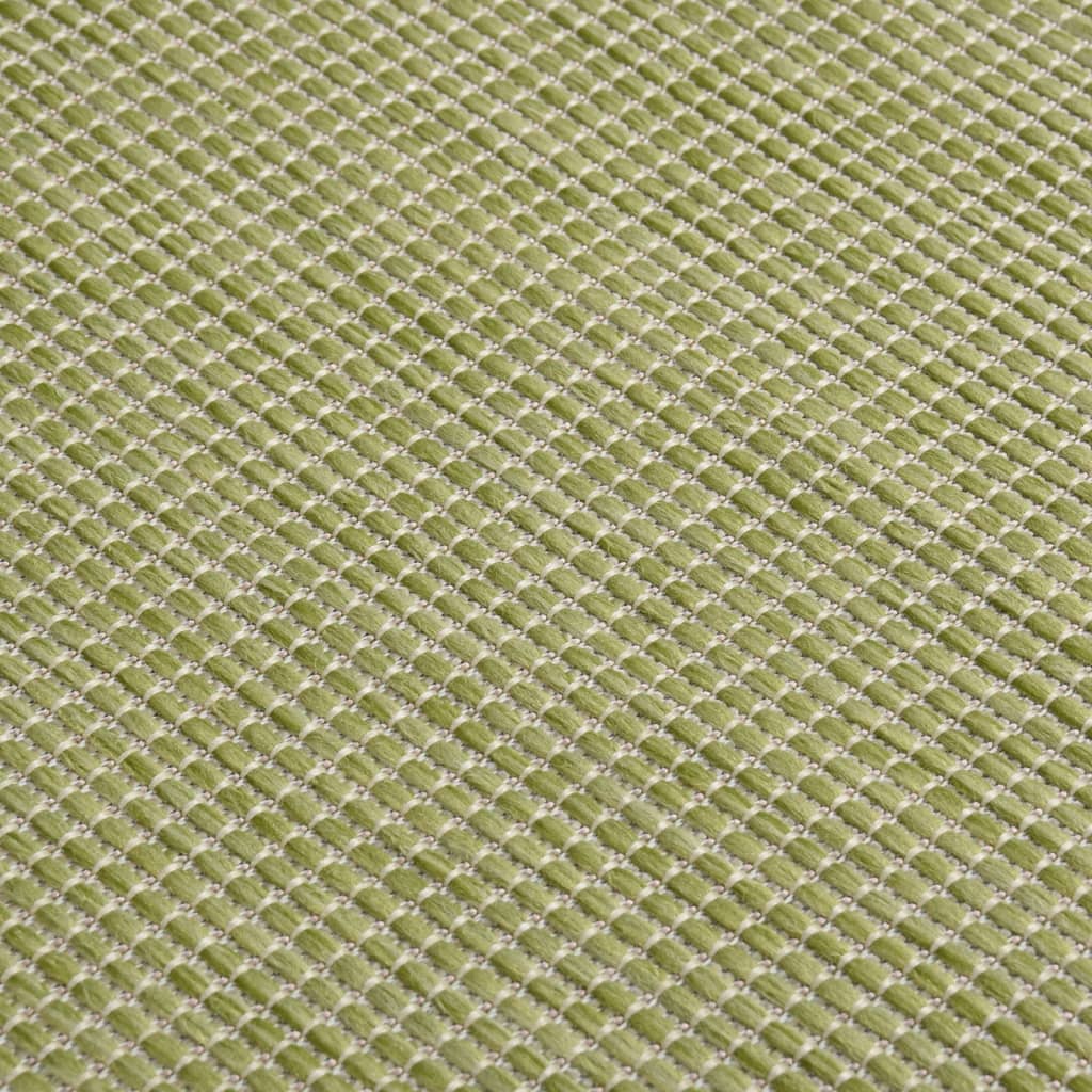 Lauko kilimėlis, žalios spalvos, 80x150cm, plokščio pynimo