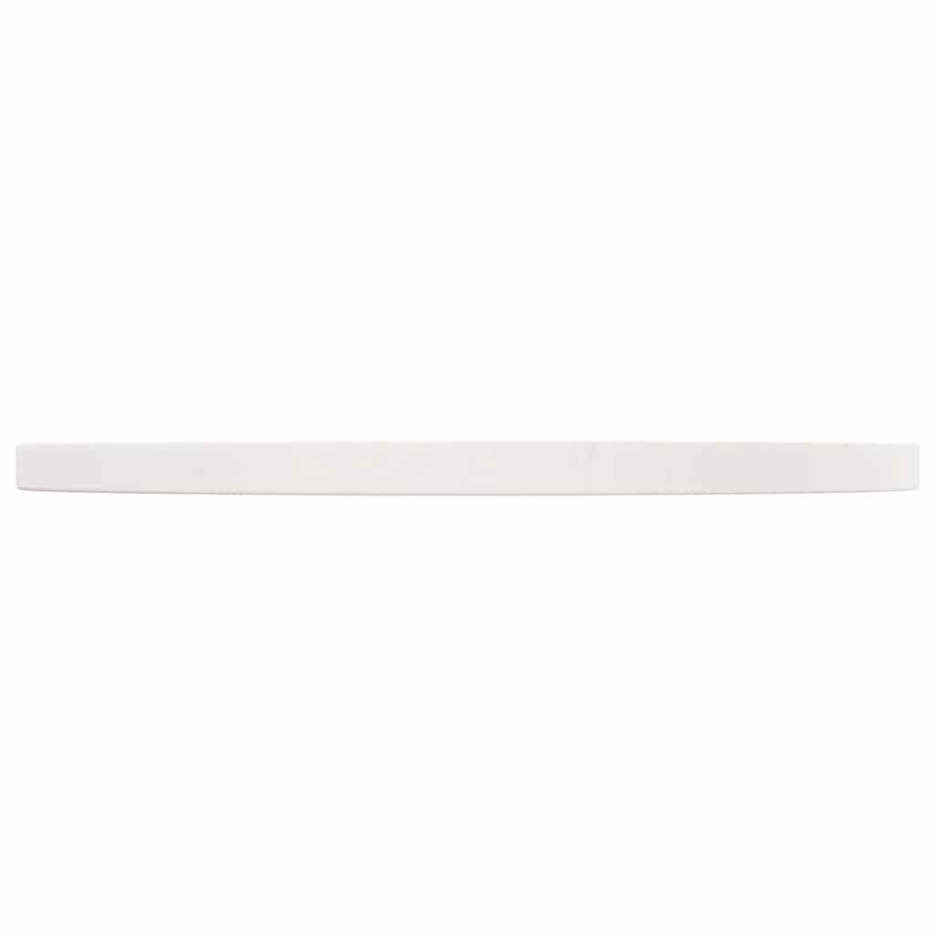 Stalviršis, baltas, skersmuo 50x2,5cm, pušies medienos masyvas
